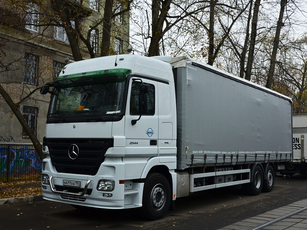 Москва, № А 411 ХА 197 — Mercedes-Benz Actros ('2009) 2544