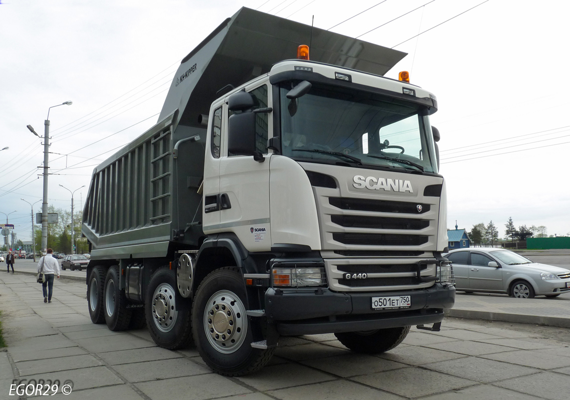 Московская область, № О 501 ЕТ 750 — Scania ('2013) G440