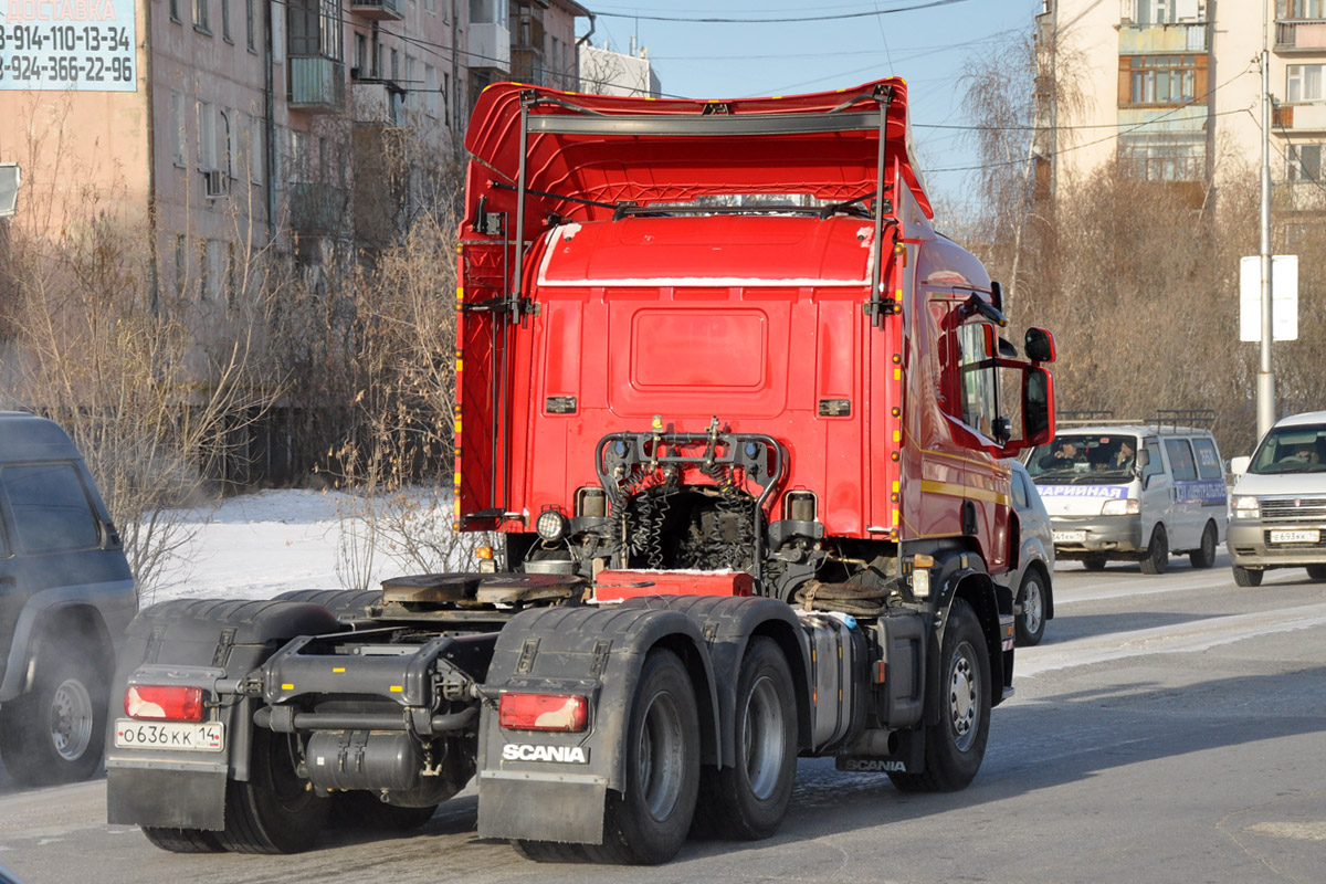 Саха (Якутия), № О 636 КК 14 — Scania ('2011) P400