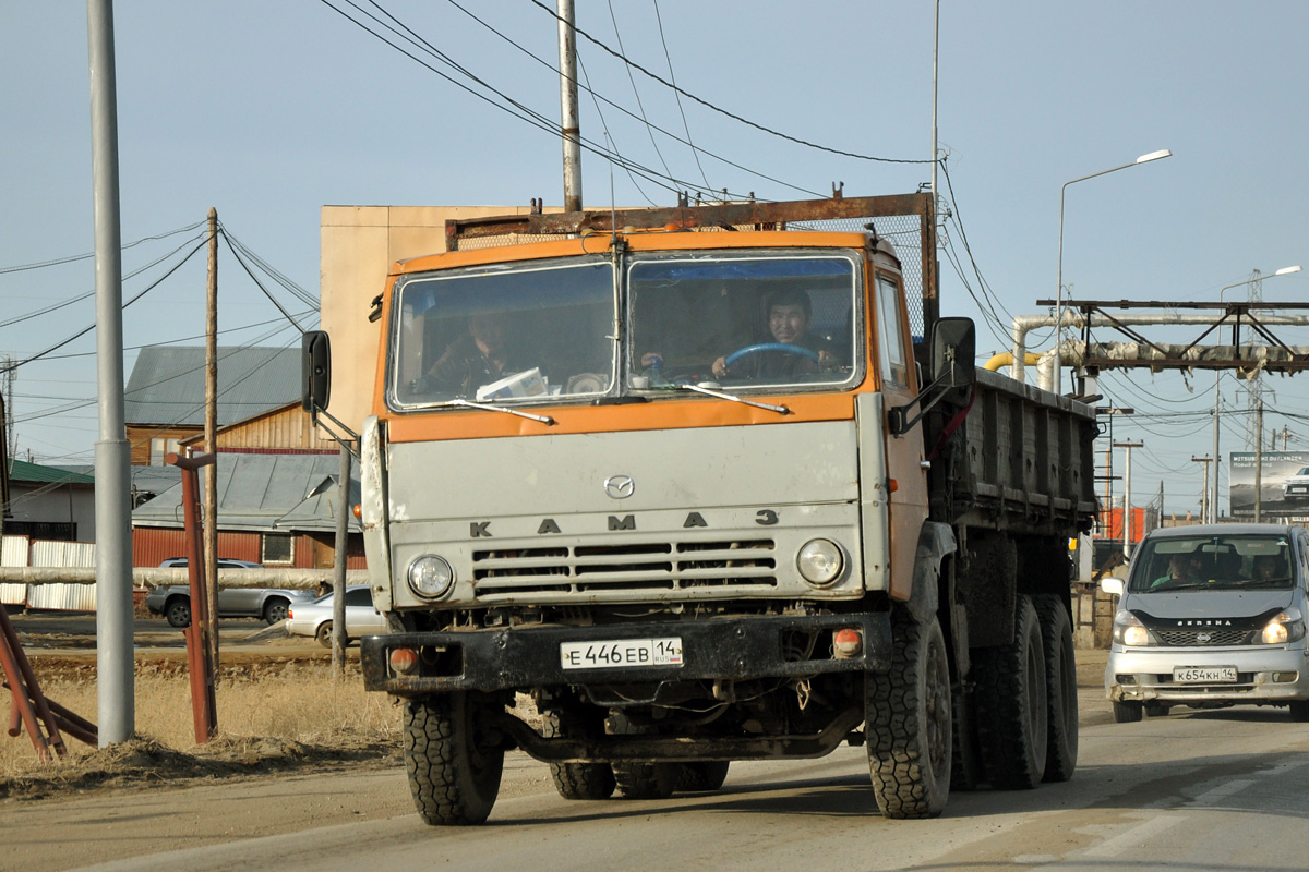 Саха (Якутия), № Е 446 ЕВ 14 — КамАЗ-5320