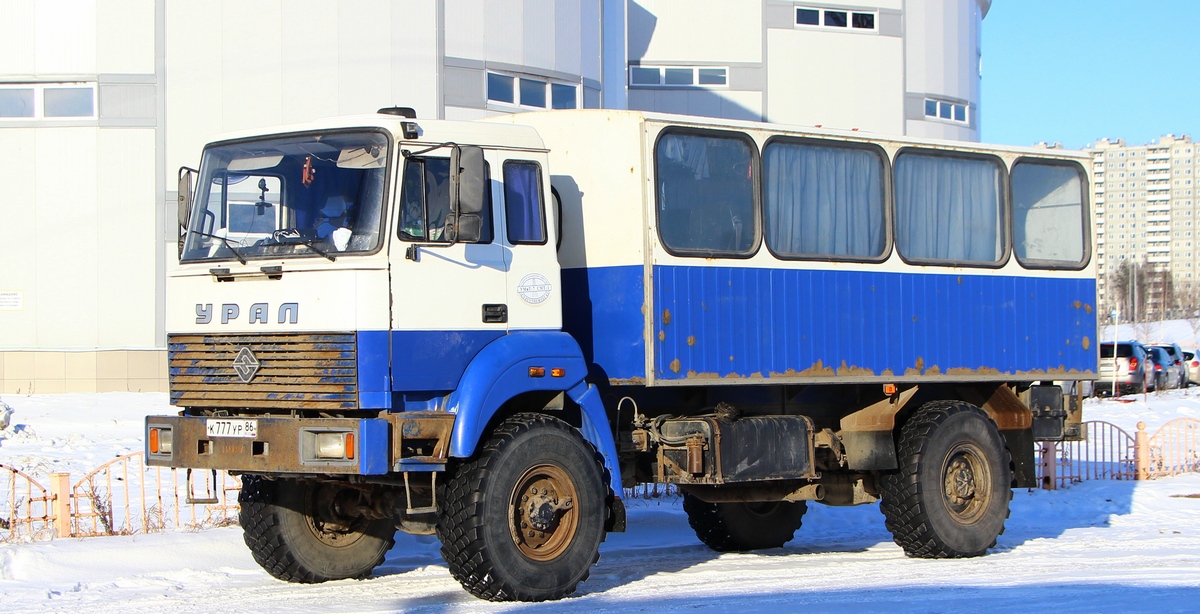 Ханты-Мансийский автоном.округ, № К 777 УР 86 — Урал-32552-59