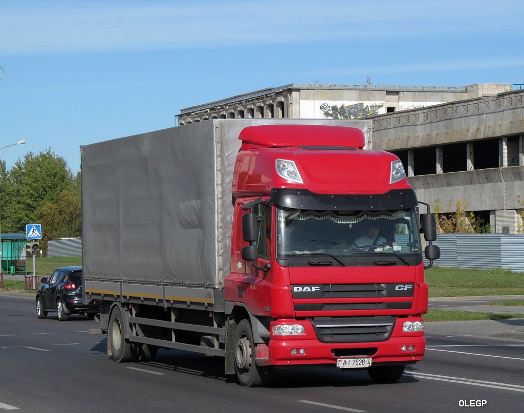 Гродненская область, № АІ 7526-4 — DAF CF75 FA