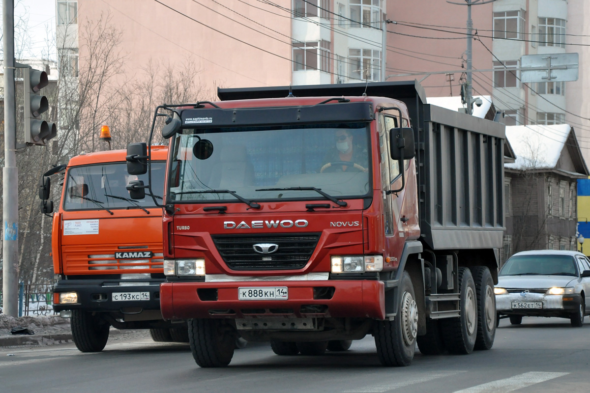 Саха (Якутия), № К 888 КН 14 — Daewoo Novus