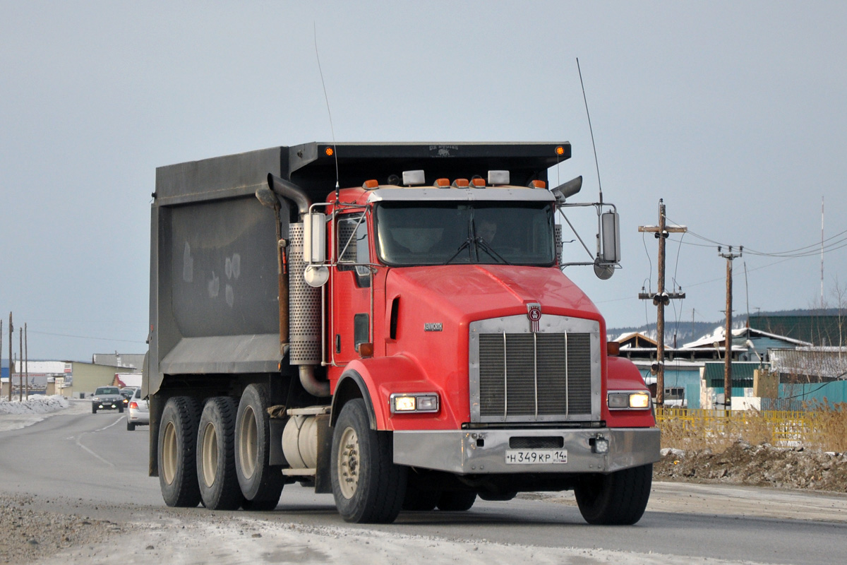 Саха (Якутия), № Н 349 КР 14 — Kenworth T800