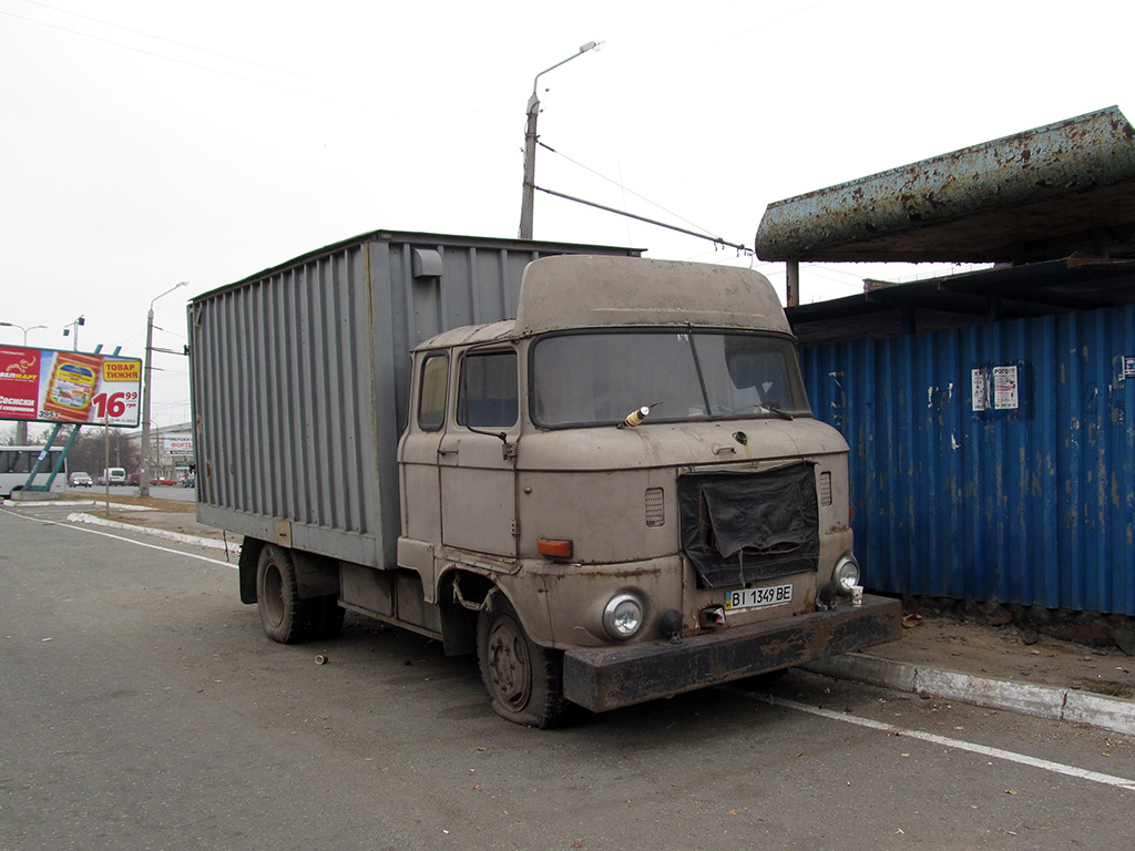 Полтавская область, № ВІ 1349 ВЕ — IFA W50L/MK