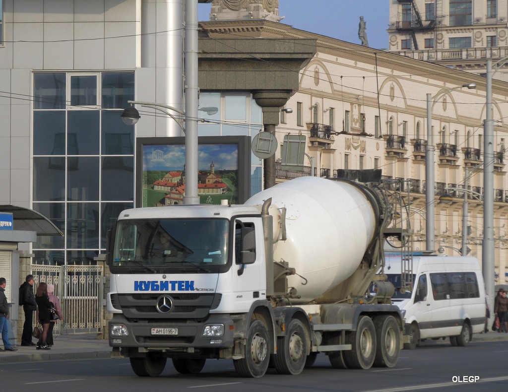 Минск, № АН 0195-7 — Mercedes-Benz Actros ('2009) 4141