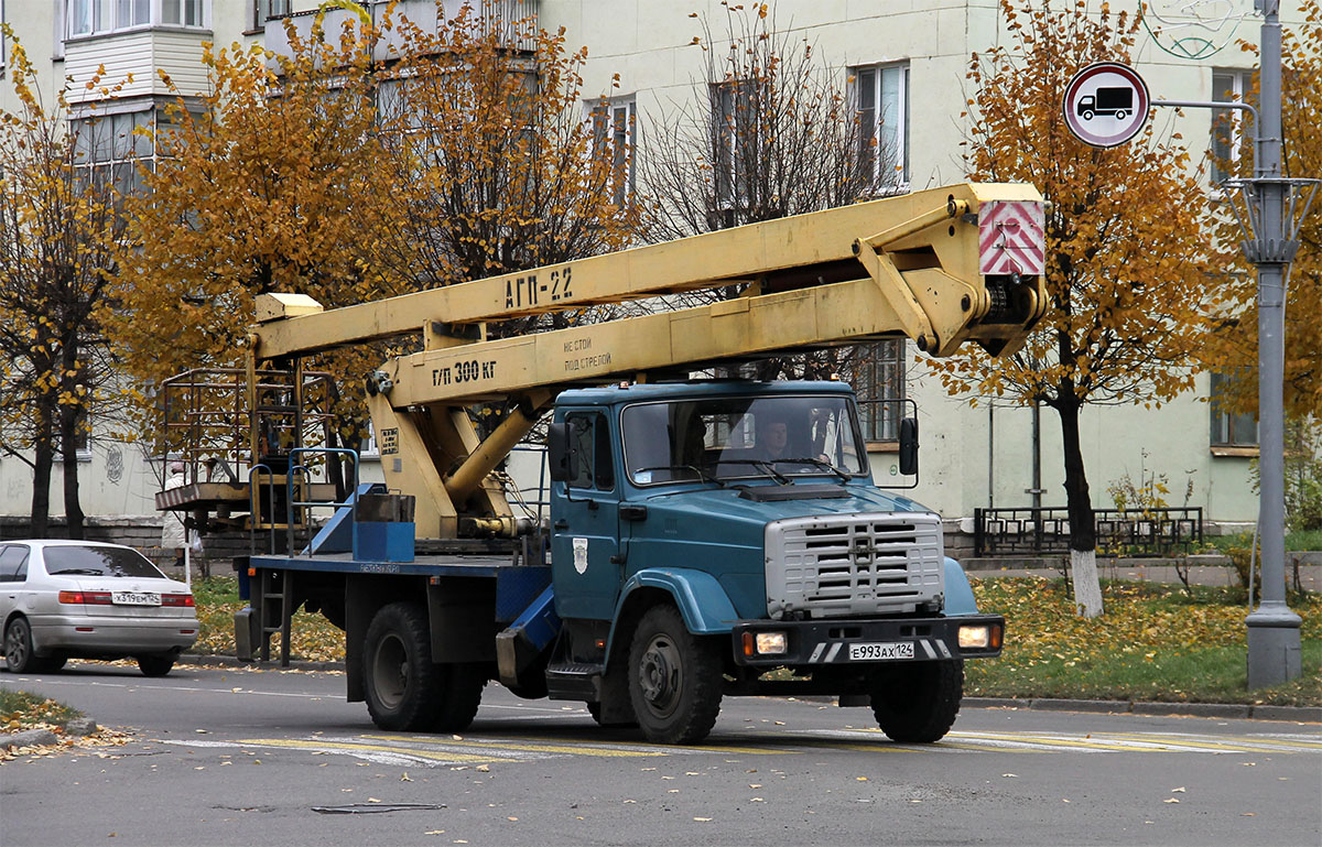 Красноярский край, № Е 993 АХ 124 — ЗИЛ-433362