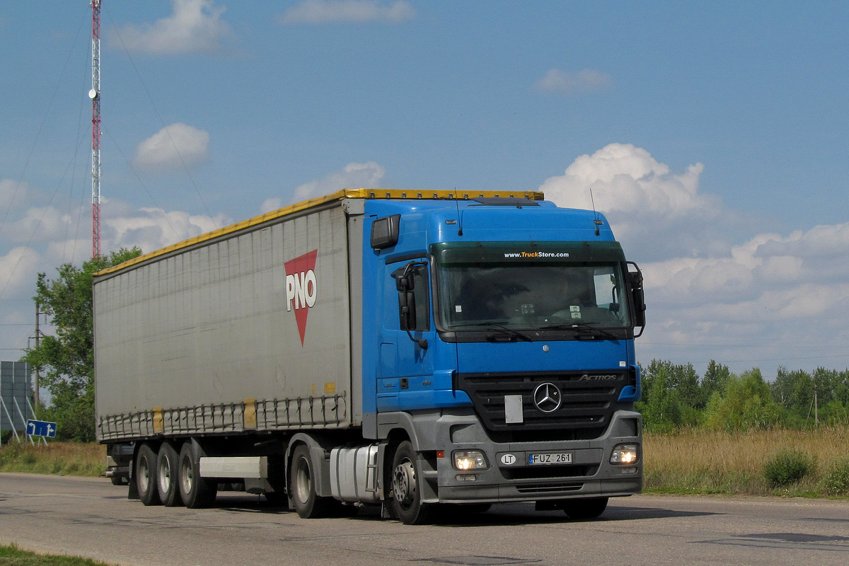 Литва, № FUZ 261 — Mercedes-Benz Actros ('2003) 1841