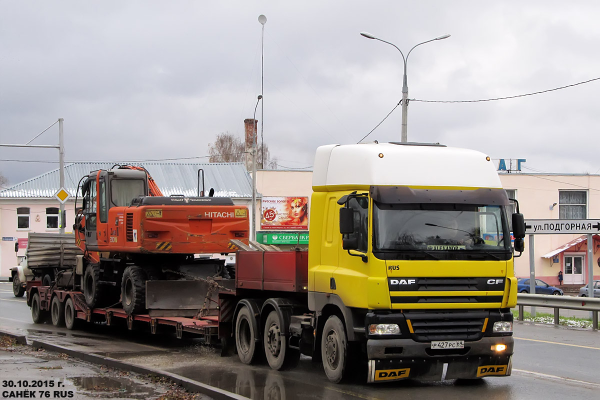 Тверская область, № Р 427 РС 69 — DAF CF85 FTG