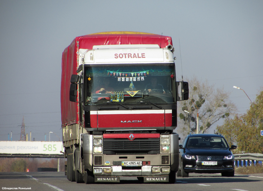 Волынская область, № АС 4985 АЕ — Renault Magnum Integral ('1997)