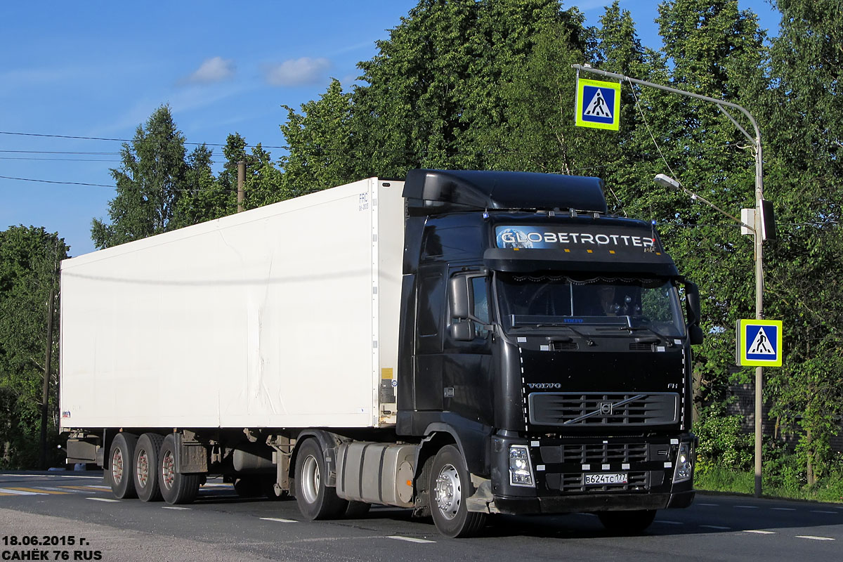 Москва, № В 624 ТС 177 — Volvo ('2002) FH-Series