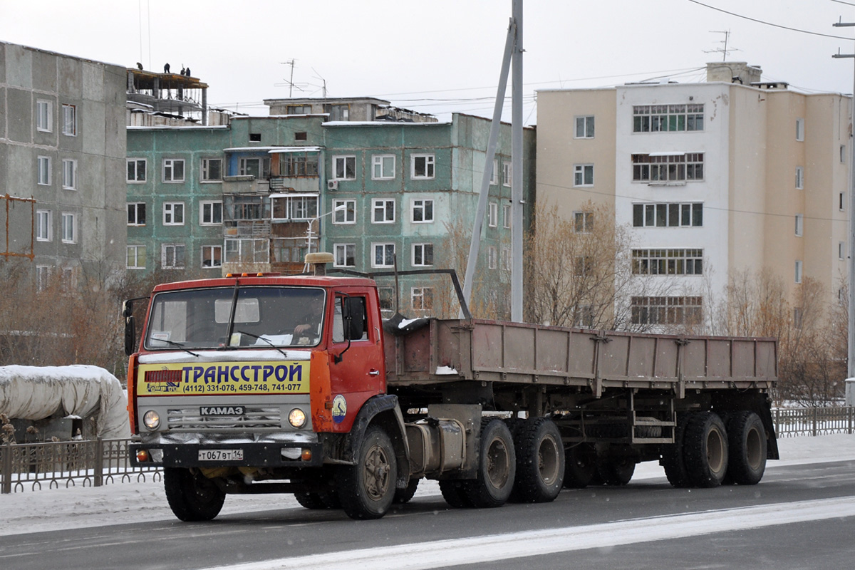 Саха (Якутия), № Т 067 ВТ 14 — КамАЗ-5410