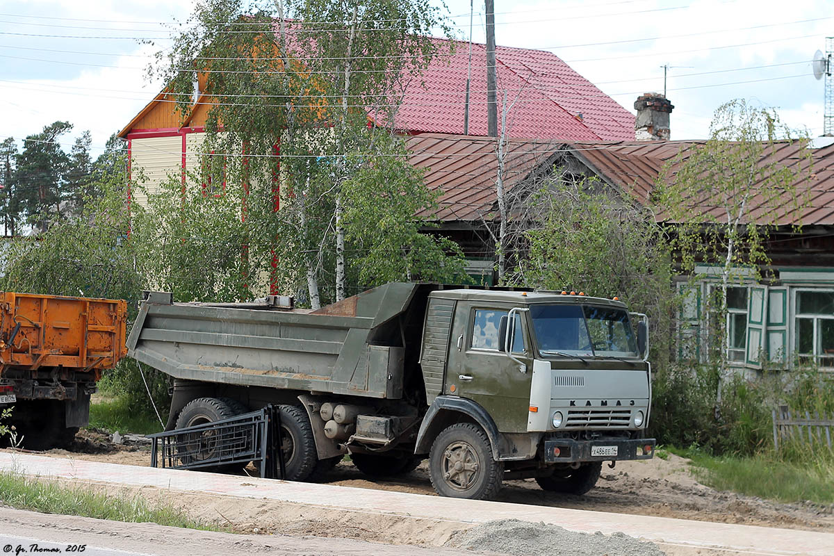 Саха (Якутия), № Х 486 ЕЕ 14 — КамАЗ-55111 [551110]