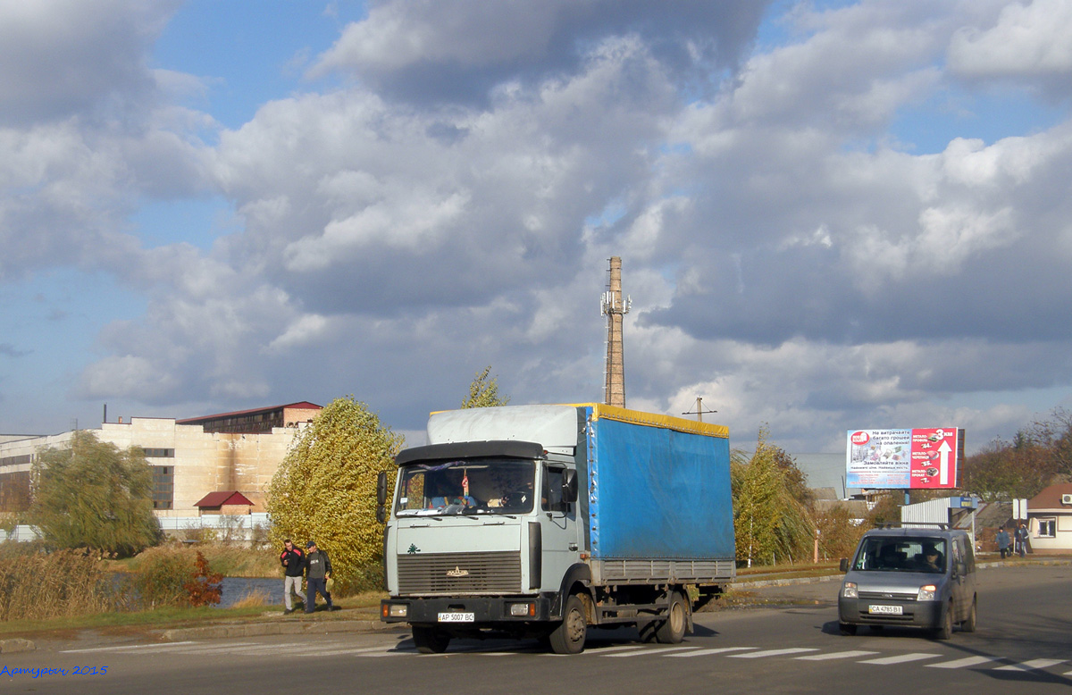 Запорожская область, № АР 5007 ВС — МАЗ-437040 "Зубрёнок"