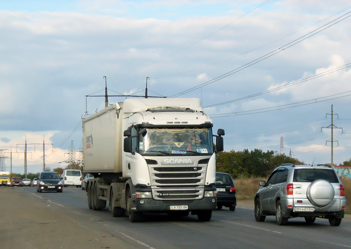 Черкасская область, № СА 3305 ВК — Scania ('2013) G410