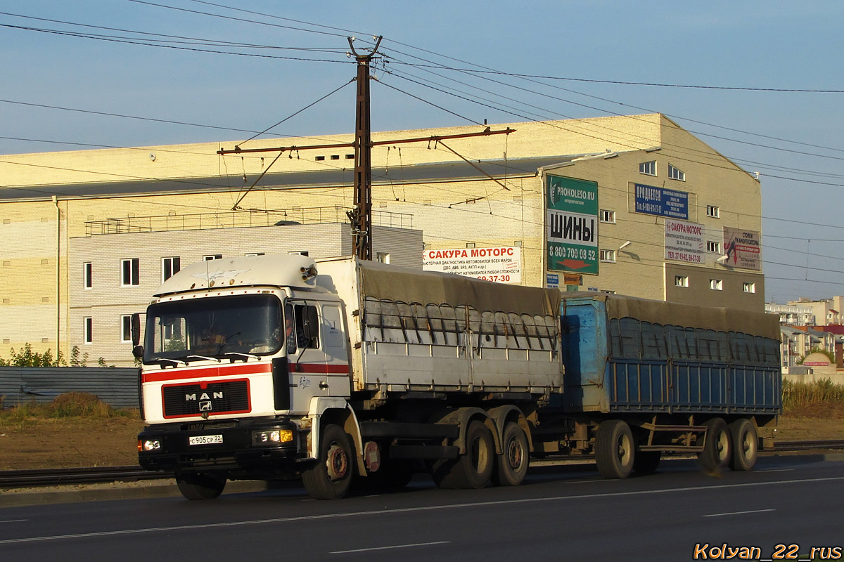 Алтайский край, № С 905 СР 22 — MAN F90 26.xxx (общая)