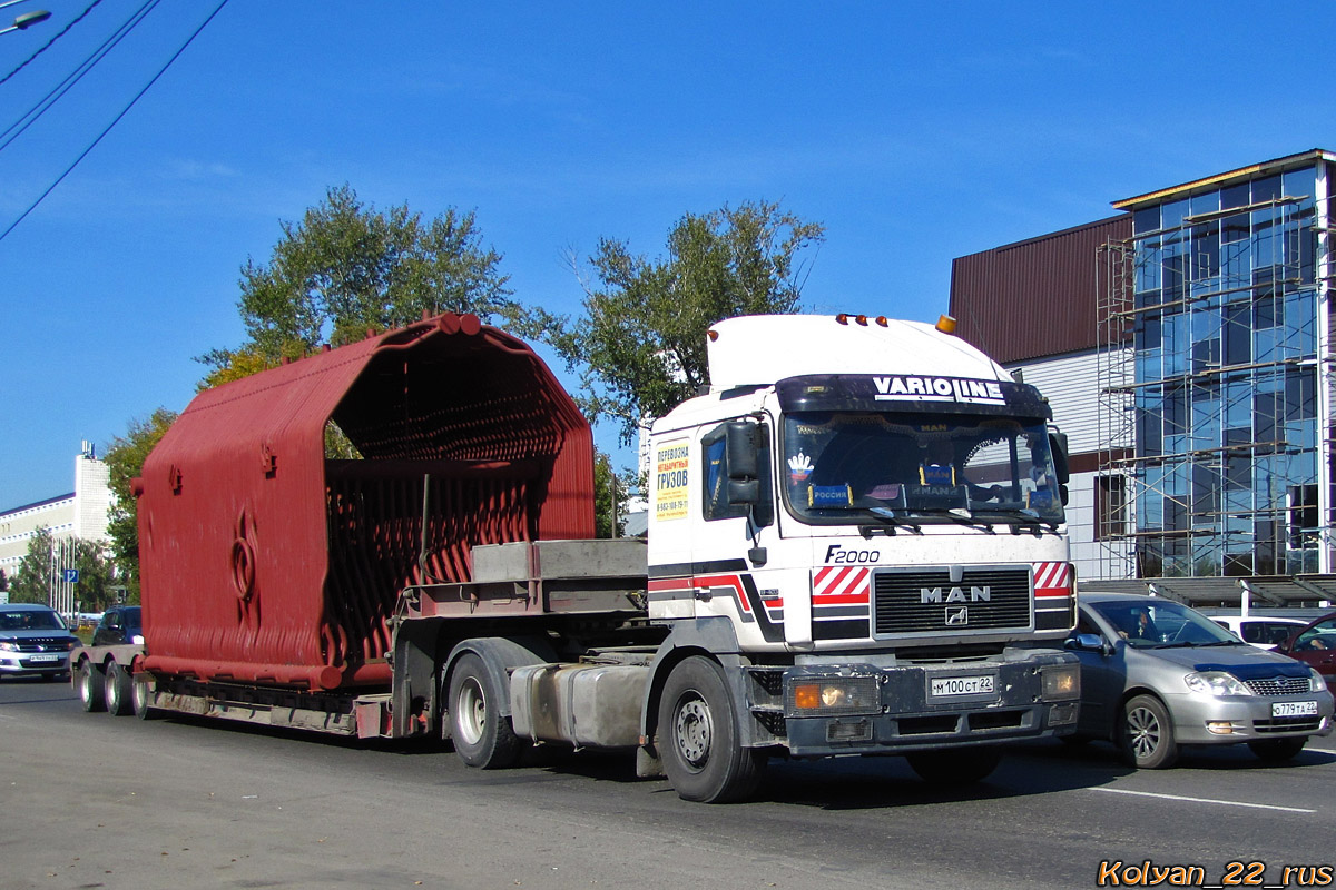 Алтайский край, № М 100 СТ 22 — MAN F2000 (общая модель)