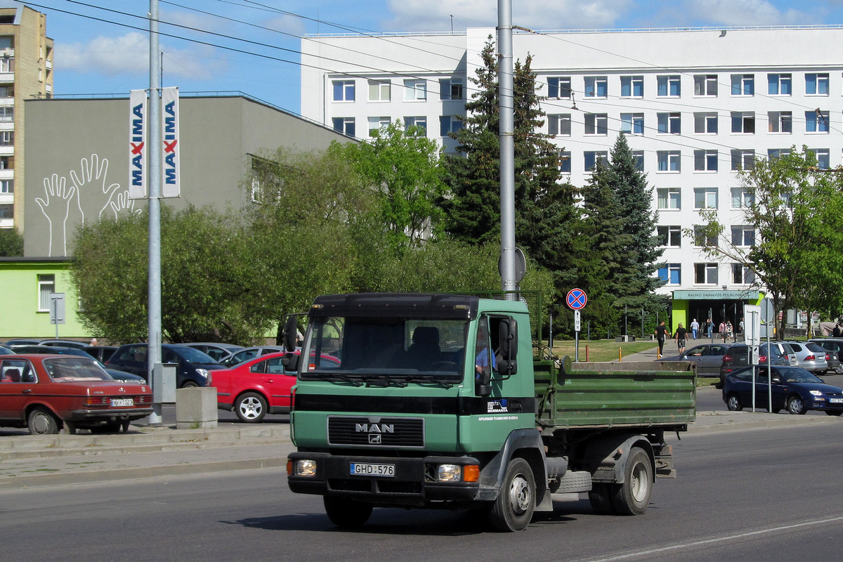 Литва, № GHD 576 — MAN L2000 (общая модель)