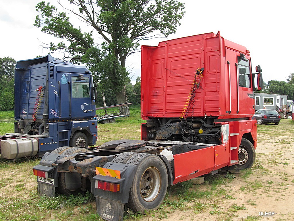 Минская область, № АМ 9240-5 — Renault Magnum E-Tech ('2001)