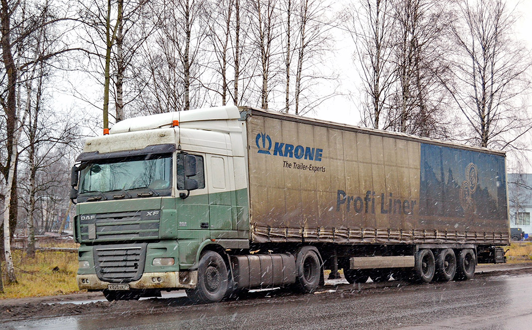 Архангельская область, № К 828 НК 29 — DAF XF105 FT