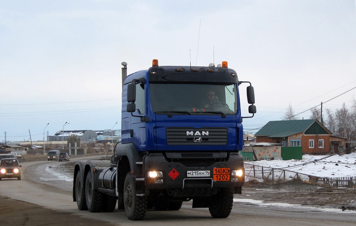 Саха (Якутия), № М 215 КН 14 — MAN TGA 33.410