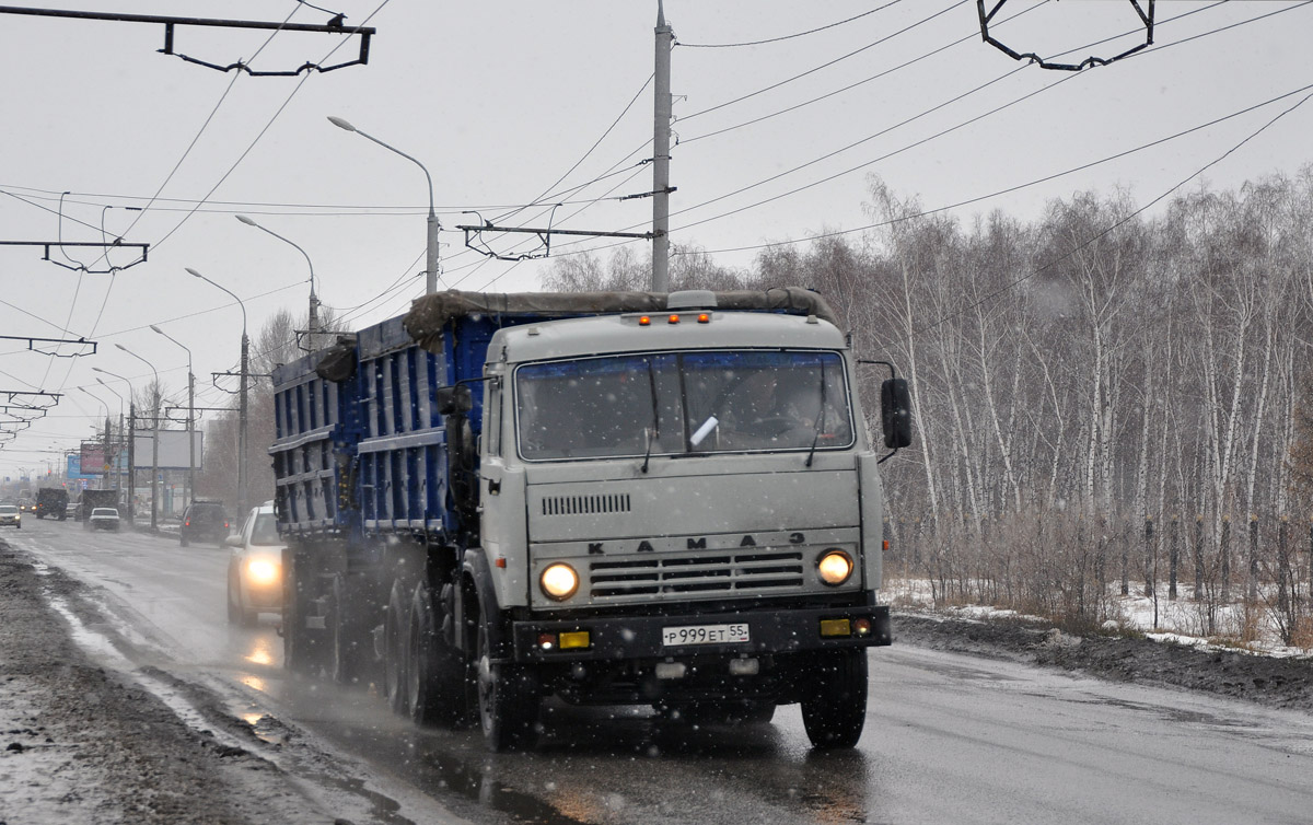 Омская область, № Р 999 ЕТ 55 — КамАЗ-5320