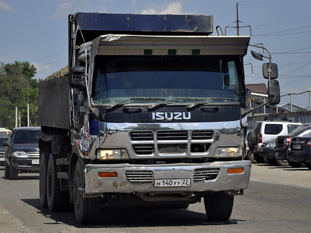 Алтайский край, № Н 140 УУ 22 — Isuzu Giga (общая модель)