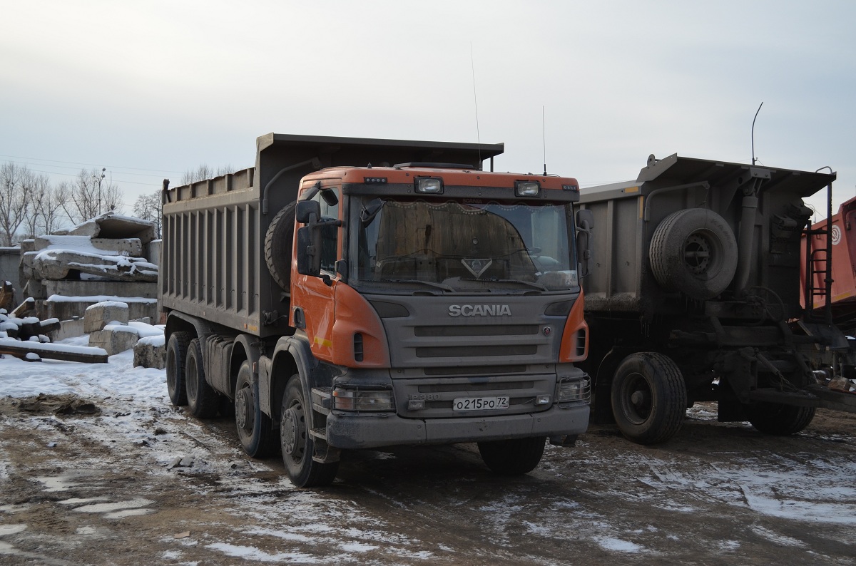 Тюменская область, № О 215 РО 72 — Scania ('2004) P380