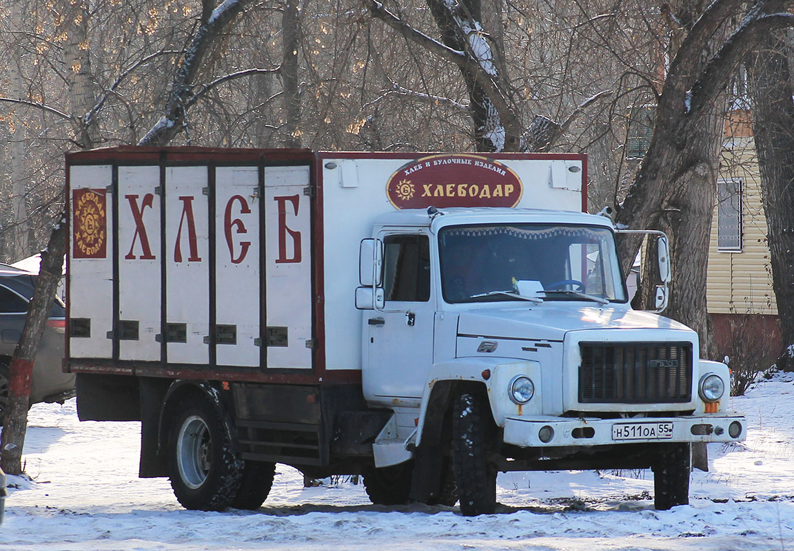 Омская область, № Н 511 ОА 55 — ГАЗ-3309