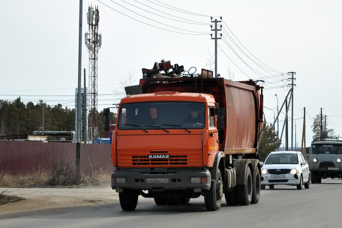 Саха (Якутия), № С 426 КУ 14 — КамАЗ-65115-24