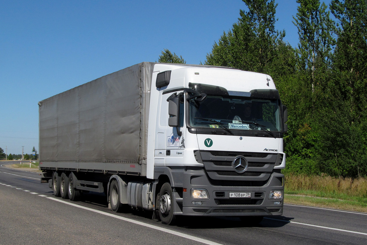 Калининградская область, № Р 108 ВР 39 — Mercedes-Benz Actros ('2009) 1844