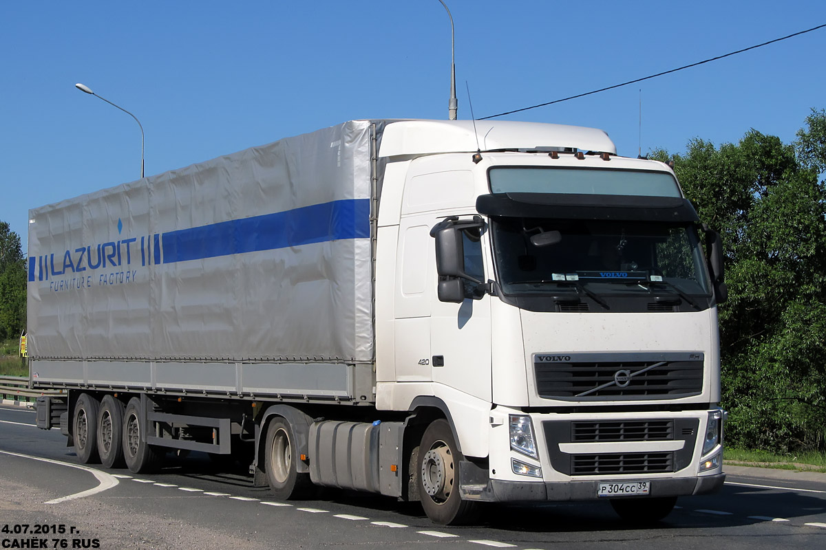 Калининградская область, № Р 304 СС 39 — Volvo ('2008) FH.420