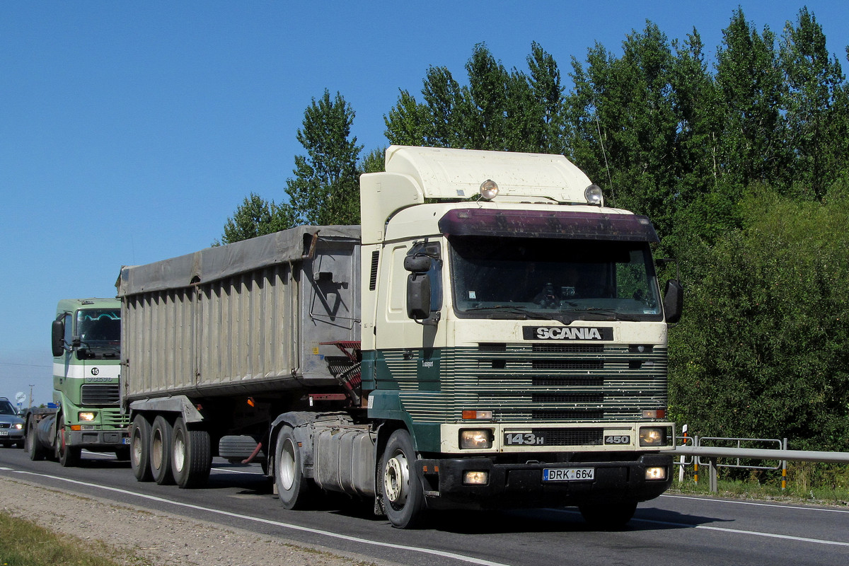 Литва, № DRK 664 — Scania (III) R143H