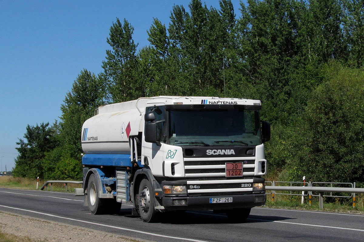 Литва, № FZF 261 — Scania ('1996) P94D