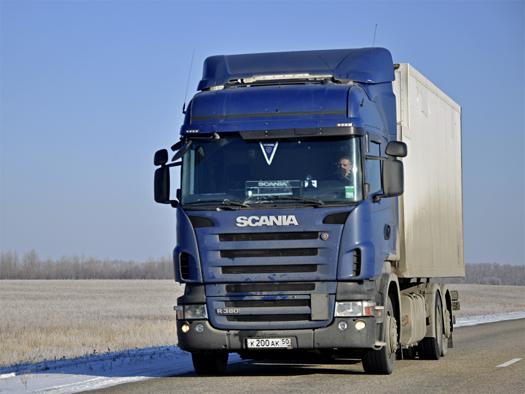 Московская область, № К 200 АК 50 — Scania ('2004) R380