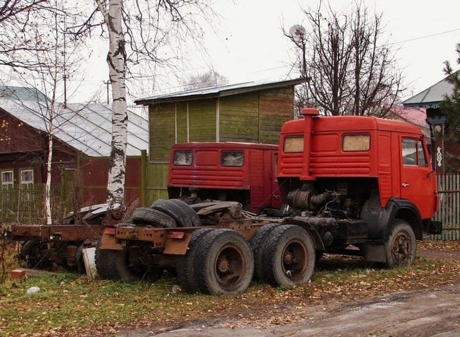 Ивановская область, № (37) Б/Н 0006 — КамАЗ-5410; Ивановская область — Автомобили без номеров