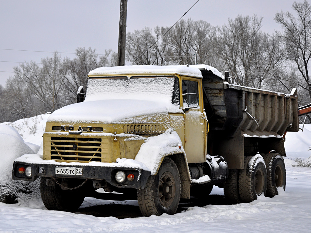 Алтайский край, № Е 655 ТС 22 — КрАЗ-6510