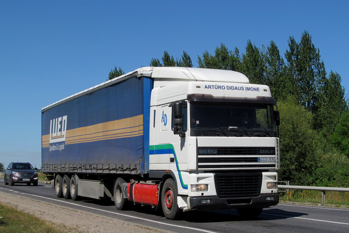 Литва, № GGO 570 — DAF 95XF FT