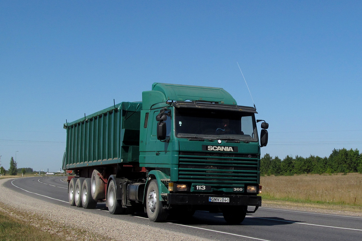 Литва, № GMV 041 — Scania (II) (общая модель)