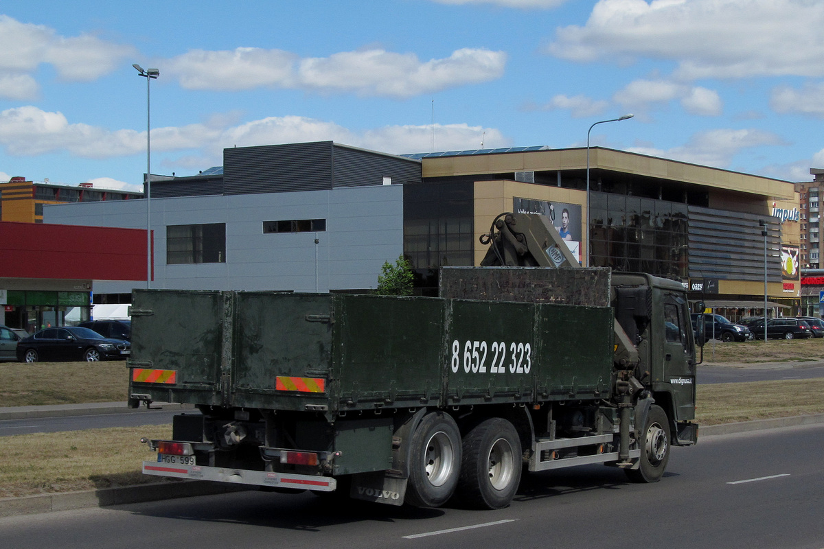 Литва, № HGG 599 — Volvo FL10