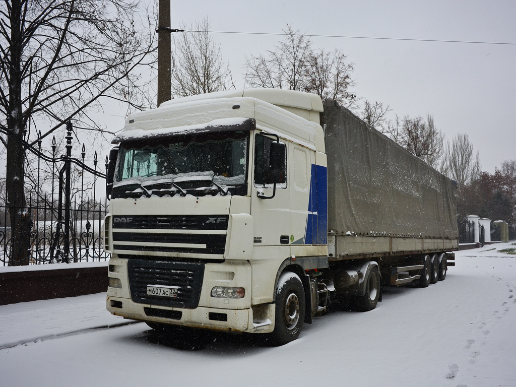 Брянская область, № М 607 АС 32 — DAF XF95 FT