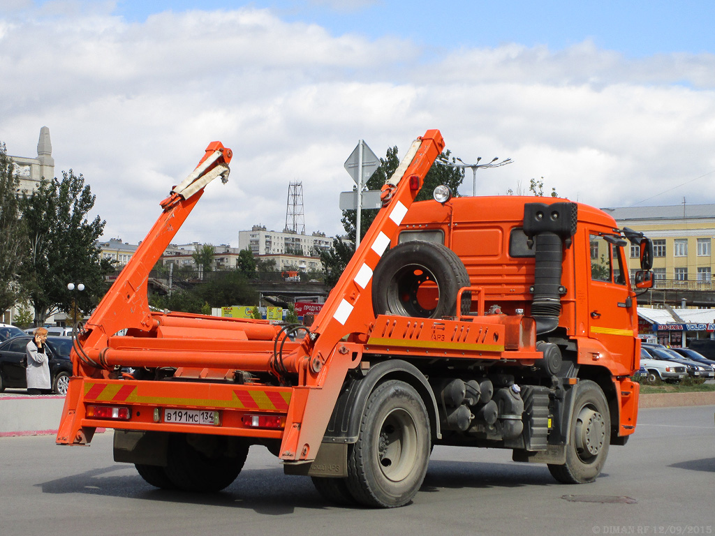 Волгоградская область, № В 191 МС 134 — КамАЗ-43253-R4