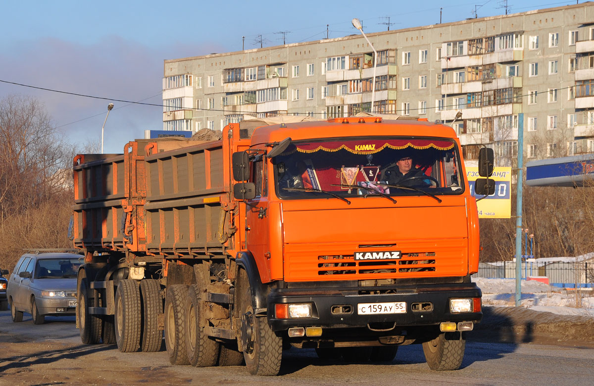 Омская область, № С 159 АУ 55 — КамАЗ-65115-15 [65115R]