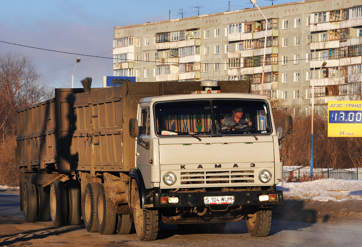 Павлодарская область, № S 104 WUM — КамАЗ-5320