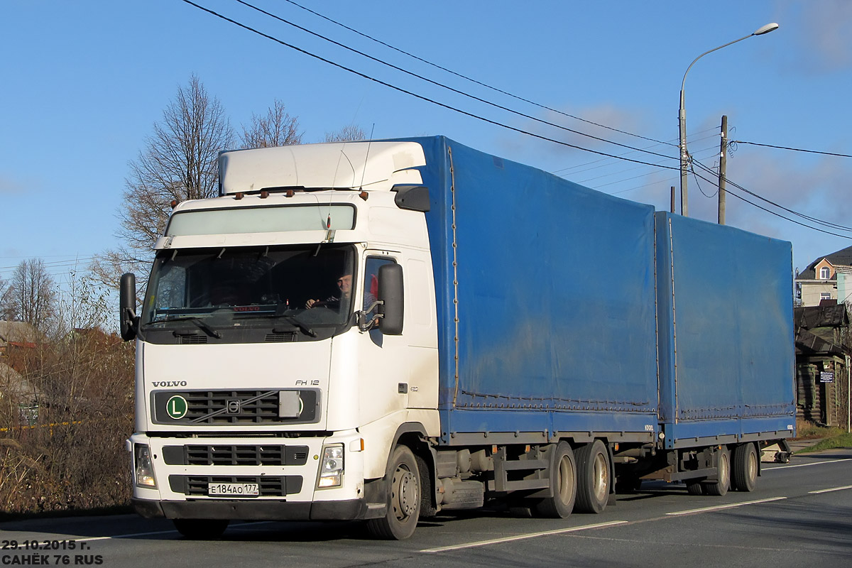 Москва, № Е 184 АО 177 — Volvo ('2002) FH12.420