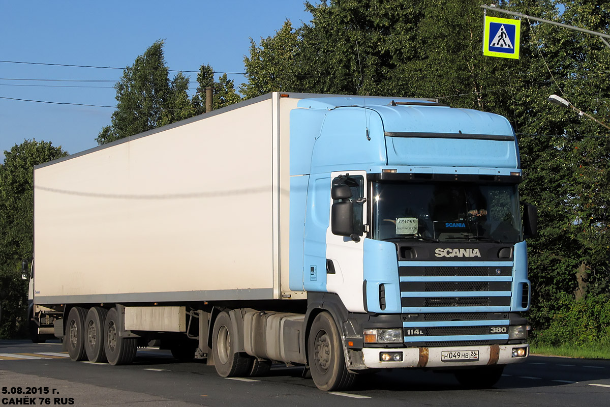 Ставропольский край, № Н 049 НВ 26 — Scania ('1996) R114L