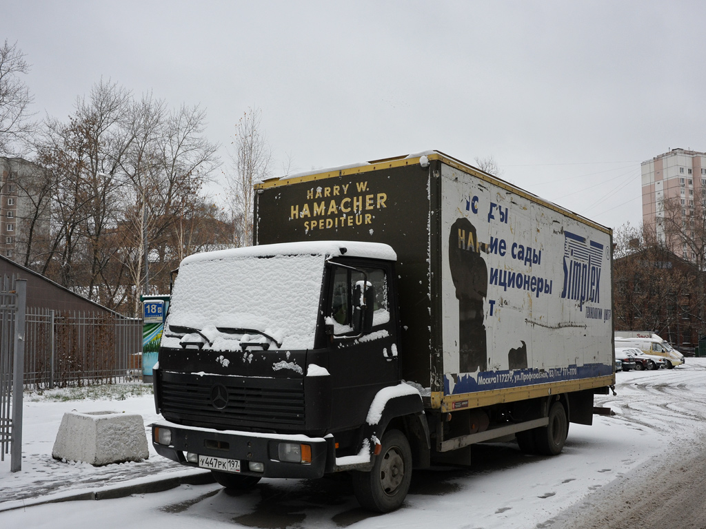 Москва, № У 447 РК 197 — Mercedes-Benz LK (общ. мод.)