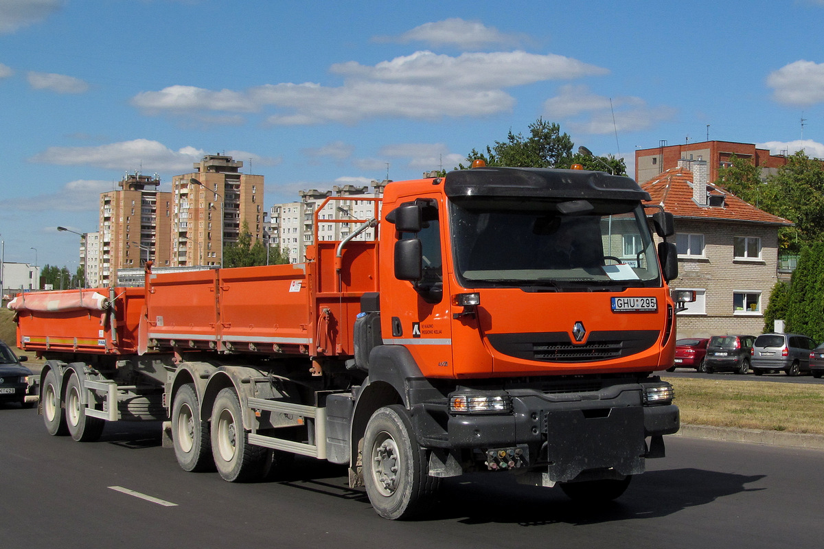 Литва, № GHU 295 — Renault Kerax