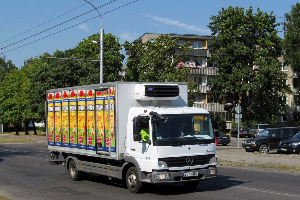 Литва, № EEK 886 — Mercedes-Benz Atego 916