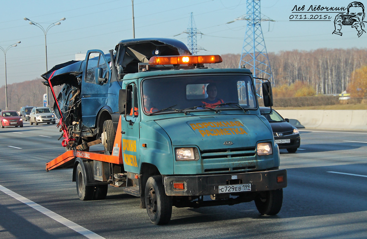 Москва, № С 729 ЕВ 199 — ЗИЛ-5301BE "Бычок"